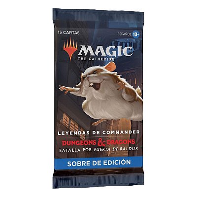 Magic the Gathering Leyendas de Commander: Batalla por Puerta de Baldur Set Booster Display (18) španělština