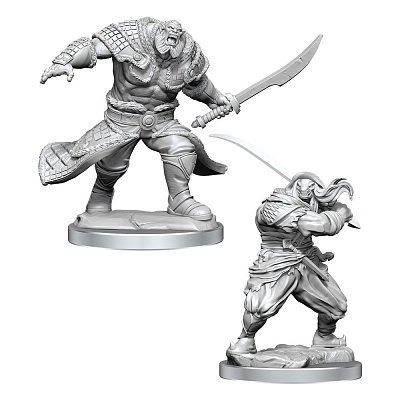 Magic the Gathering Sortiment nenabarvených miniatur Zurgo Helmsmasher & Unyielding Krumar (2)