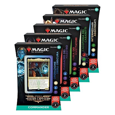 Magic the Gathering Strade di Nuova Displej velitelských palub Capenna (5) italsky