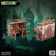Malifaux ColorED Miniature Gaming Model Kit 32 mm Quarantine Zone - Outer Wall