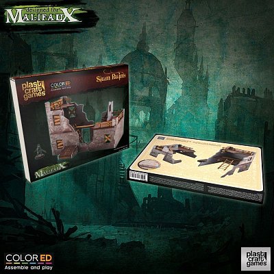 Malifaux ColorED Miniature Gaming Model Kit 32 mm Slum Ruins