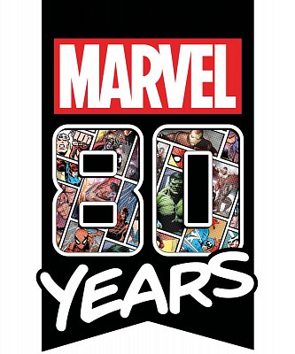 Marvel 80th Anniversary Panorama Puzzle Characters --- DAMAGED PACKAGING