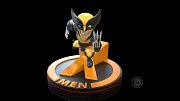 Marvel 80th Q-Fig Diorama Wolverine (X-Men) 11 cm --- DAMAGED PACKAGING