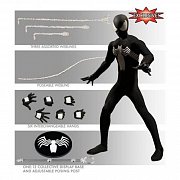 Marvel Action Figure 1/12 Black Suit Spider-Man Previews Exclusive 15 cm