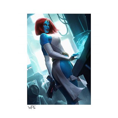 Umělecká reprodukce Marvel Mystique 46 x 61 cm - nerámováno