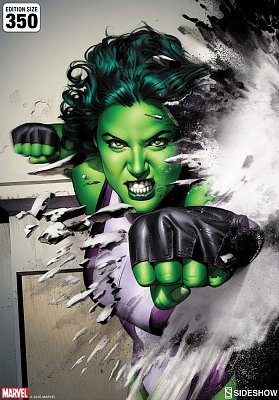 Marvel umělecký tisk She-Hulk 46 x 61 cm - nezarámované