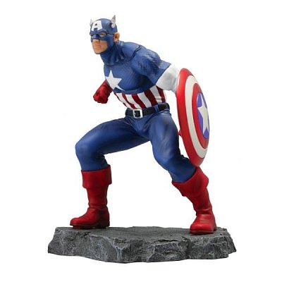 Marvel Comics Civil War Statue 1/8 Captain America 22 cm