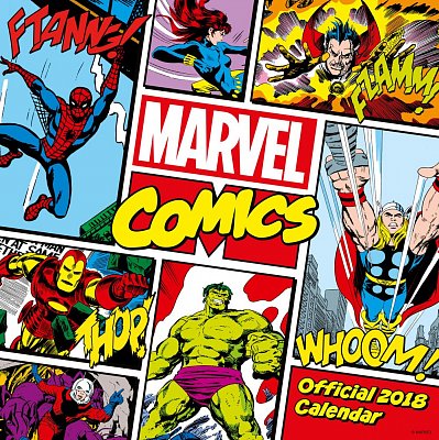 Marvel Comics Classic Calendar 2018 English Version*