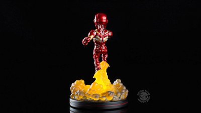 Marvel Comics Light-Up Q-Fig Figure Iron Man 14 cm --- DAMAGED PACKAGING