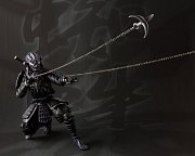 Marvel Comics Meisho Manga Realization Action Figure Onmitsu Black Spider-Man 19 cm