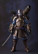 Marvel Comics MMR Action Figure Koutetsu Samurai War Machine Tamashii Web Exclusive 18 cm