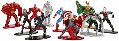 Marvel Comics Nano Metalfigs Diecast Mini Figures 10-Pack Wave 1 4 cm