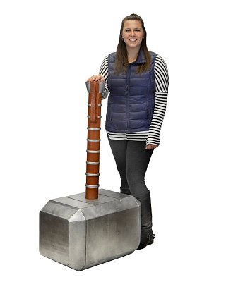 Marvel Comics Oversized Replica Mjolnir - Thor\'s Hammer (Foam Rubber/Latex) 122 cm