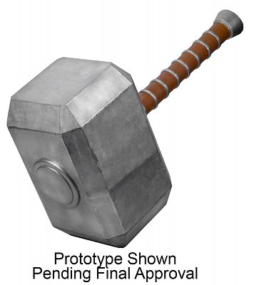 Marvel Comics Oversized Replica Mjolnir - Thor\'s Hammer (Foam Rubber/Latex) 122 cm