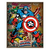 Marvel Comics Poster Pack Iron Man Retro 40 x 50 cm (4)