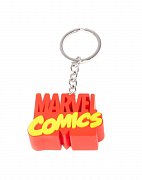 Marvel Comics Rubber Keychain 3D Logo