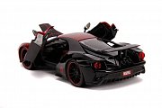 Marvel Hollywood Rides Diecast Model 1/24 2017 Ford GT with Miles Morales Figure