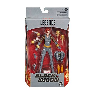 Marvel Legends Series Action Figure Black Widow Grey Suit 15 cm