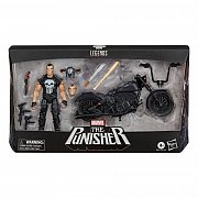 Marvel Legends Series Action Figure with Vehicle 2020 The Punisher 15 cm --- DAMAGED PACKAGING