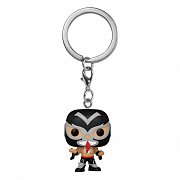Marvel Luchadores Pocket POP! Vinyl Keychains 4 cm Venom Display (12)