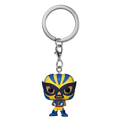 Marvel Luchadores Pocket POP! Vinyl Keychains 4 cm Wolverine Display (12)