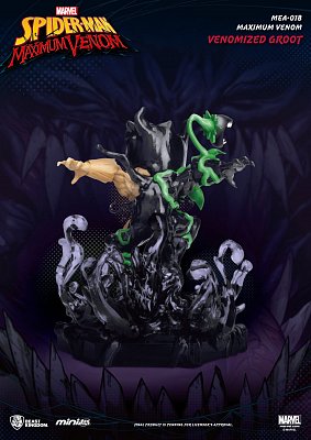 Marvel Maximum Venom Collection Mini Egg Attack Figure Venomized Groot 9 cm