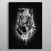 Marvel Metal Poster Black Panther Panther\'s Rage 32 x 45 cm