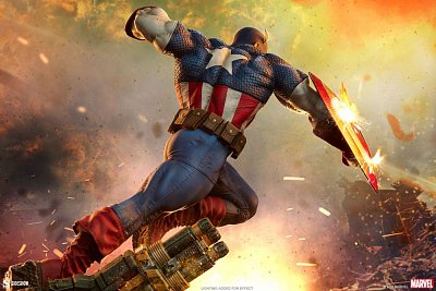 Marvel prémiový formát socha Captain America 53 cm