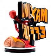Marvel Q-Fig MAX Diorama Deadpool Maximum Effort 14 cm --- DAMAGED PACKAGING