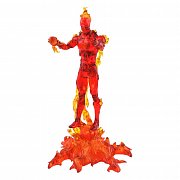 Akční figurka Marvel Select Human Torch 18 cm - Poškozený obal