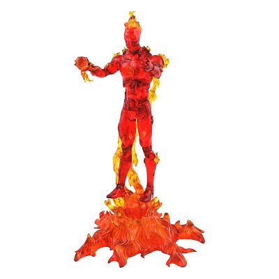 Akční figurka Marvel Select Human Torch 18 cm - Poškozený obal