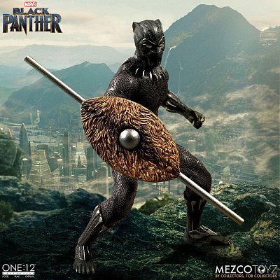 Marvel Universe Action Figure 1/12 Black Panther 17 cm