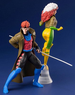 Marvel Universe ARTFX+ Statue 1/10 2-Pack Gambit & Rogue (X-Men \'92) 19 cm