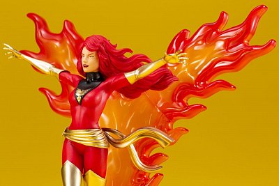 Marvel Universe ARTFX+ Statue 1/10 Phoenix Furious Power (Red Costume) 24 cm --- DAMAGED PACKAGING