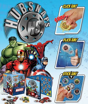 Marvel Universe Hubsnaps Blind Bags Series 1 Display (60)