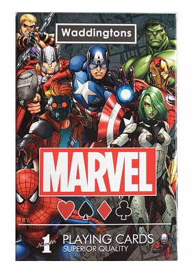 Marvel Universe Waddingtons Playing Cards Display (12)