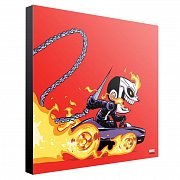 Marvel Wooden Wall Art Ghost Rider by Skottie Young 30 x 30 cm