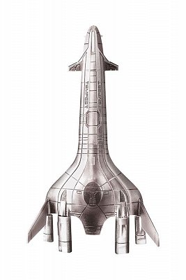 Mass Effect Replica Tempest Ship Silver Finish Limited Edition 20 cm