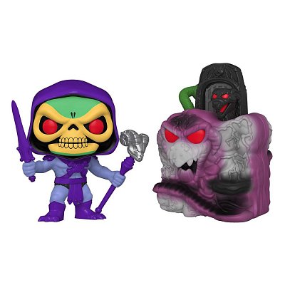 Masters of the Universe POP! Town Vinyl Figure Snake Mountain w/Skeletor 9 cm