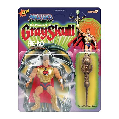 Masters of the Universe The Powers of Grayskull Vintage Collection Action Figure Wave 2 He-Ro 14 cm