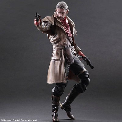 Metal Gear Solid V The Phantom Pain Play Arts Kai Action Figure Ocelot 28 cm --- DAMAGED PACKAGING
