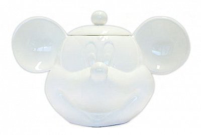 Mickey Mouse 3D Cookie Jar White