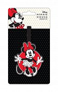 Mickey Mouse Rubber Luggage Tag Minnie Mouse