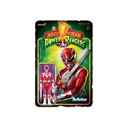 Mighty Morphin Power Rangers ReAction Action Figure Red Ranger (Battle Damaged) 10 cm