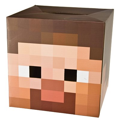 Minecraft Krabice (maska) Steve