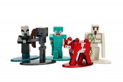 Minecraft Nano Metalfigs Diecast Mini Figures 5-Pack Wave 2 4 cm