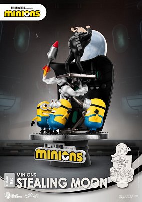 Minions D-Stage PVC Diorama Stealing Moon 15 cm