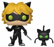 Miraculous: Tales of Ladybug & Cat Noir POP! Animation Vinyl Figure Cat Noir & Plagg 9 cm