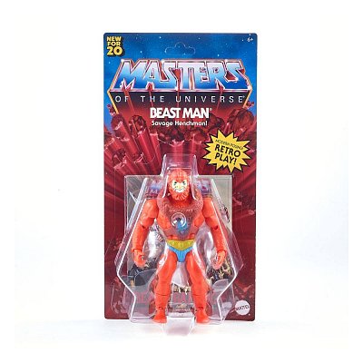 Sběratelská akční figurka Masters of the Universe Origins 2020 Beast Man 14 cm