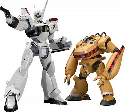 Mobilní policejní Patlabor Moderoid plastové modely 1/60 AV-98 Ingram & Bulldog 10 - 13 cm - Poškozený obal